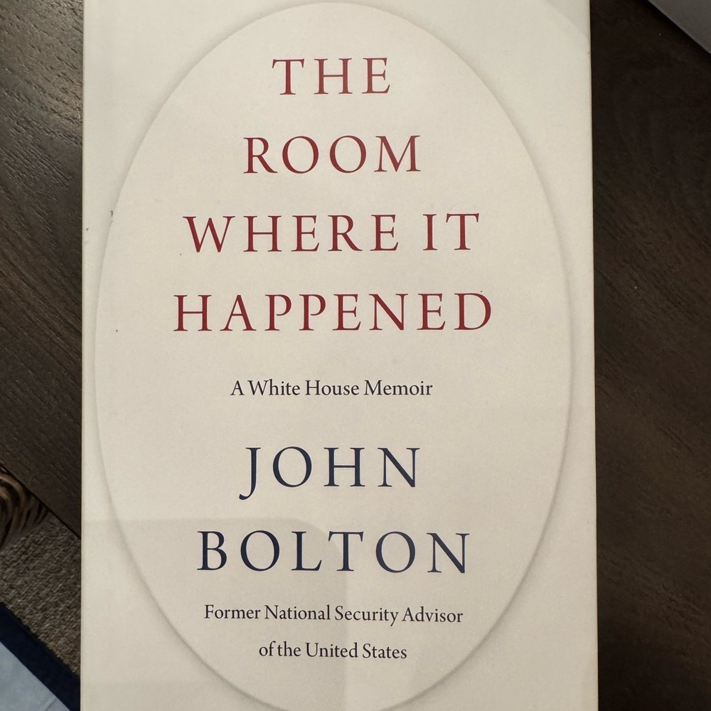 The Room Where It Happened Book